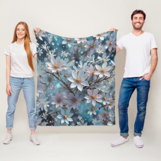 Cobertor De Velo Flor Sakura de Frost de Winter Crystal
