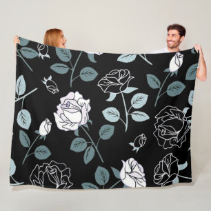 Cobertor De Velo Floral