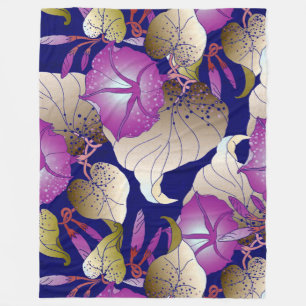 Cobertor De Velo Floral