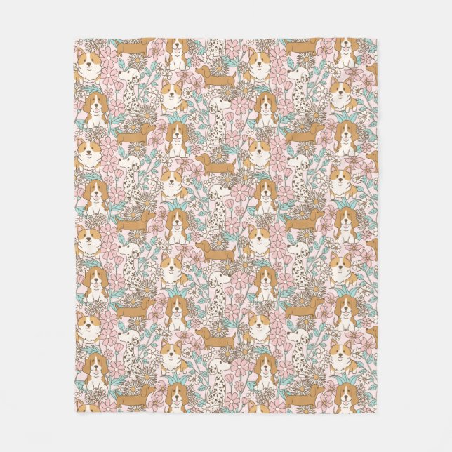 Cobertor De Velo Floral (Frente)