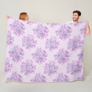 Cobertor De Velo Floral