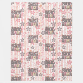 Cobertor De Velo Floral Boho Mama