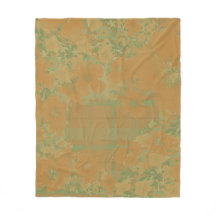 Floral e Xadrez Dourado e Rosa