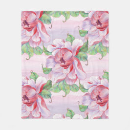Cobertor De Velo Floral estético