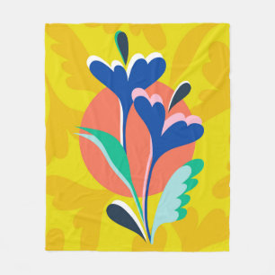 Cobertor De Velo Floral Harmony