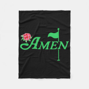 Cobertor De Velo Floral Mestre Golfer Golfe Golfe Golfe Flor Vinho