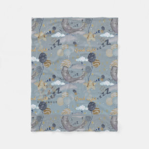 Cobertor De Velo Floral Nursery Impressão Fleece Baby Blanket