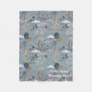 Cobertor De Velo Floral Nursery Impressão Fleece Baby Blanket