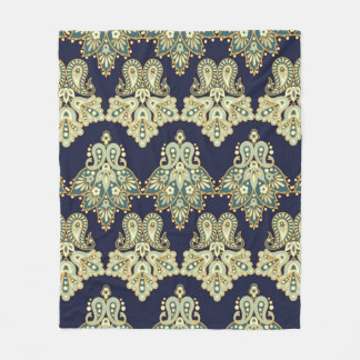 Cobertor De Velo Floral paisley seamless pattern. illustration in A