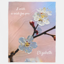 Flores Apricot Japonesas Brancas Clássicas