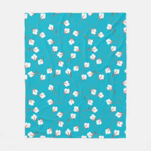 Cobertor De Velo Flores De Algodão Russo, Folheto Personalizado