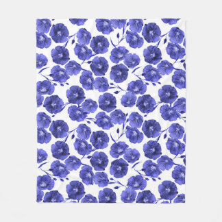 Cobertor De Velo Flores de Campo de Aquarela: Papel de Parede Botân