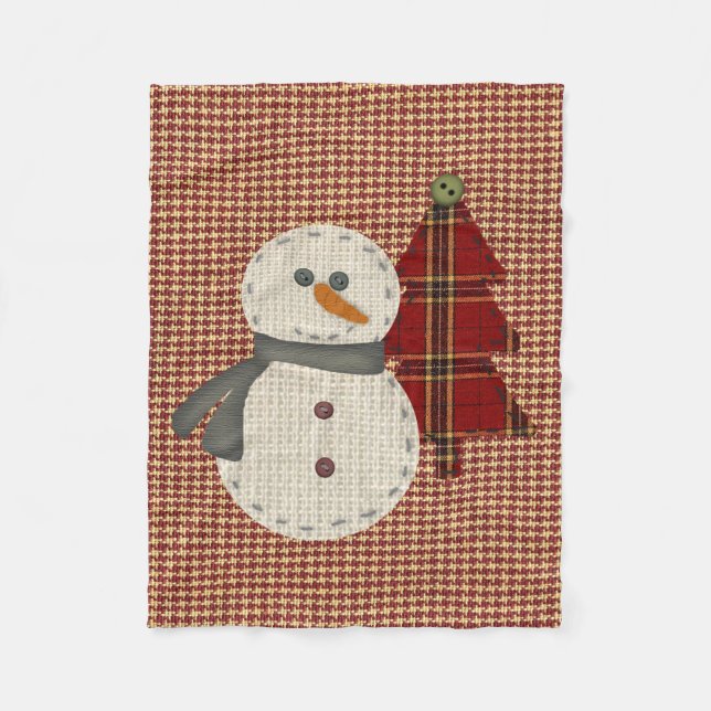 Cobertor De Velo Flores de Natal de Peça (Frente)