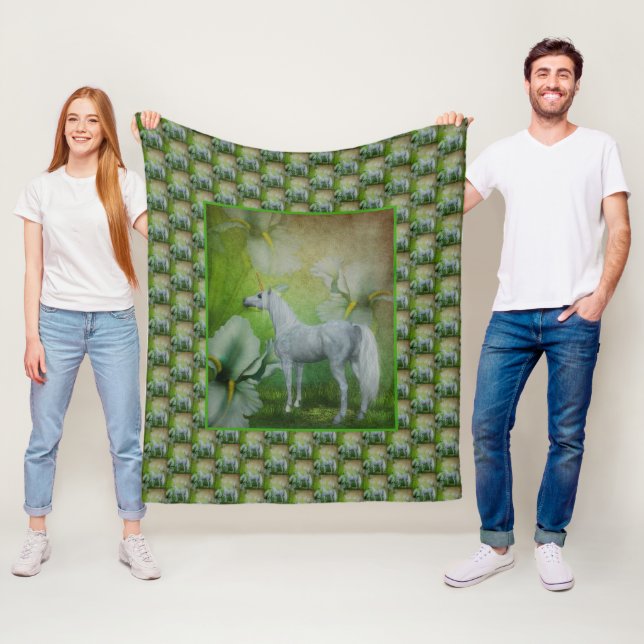 Cobertor De Velo Flores De Unicórnio E Lily (In Situ)