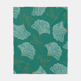 Cobertor De Velo Flores Decorativas Padrão Sem Olhos