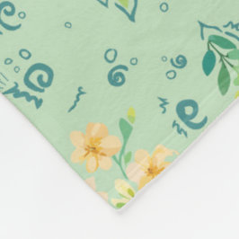 Cobertor De Velo "Flores del campo"