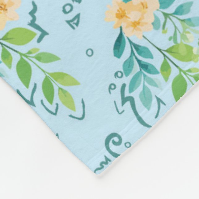 Cobertor De Velo "Flores del cielo" (Quina)