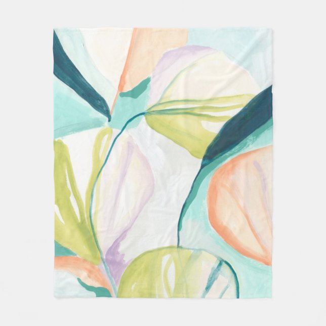 Cobertor De Velo Flores do ventilador IV (Frente)