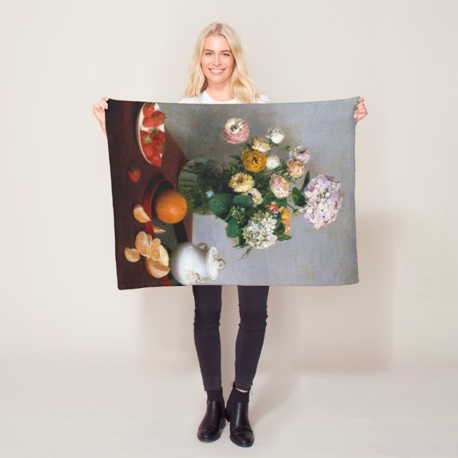 Cobertor De Velo Flores e Frutas, Henri Fantin-Latour (In Situ)