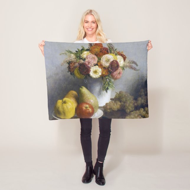 Cobertor De Velo Flores e Frutas, Henri Fantin-Latour (In Situ)