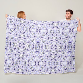 Cobertor De Velo Flores Flutuantes