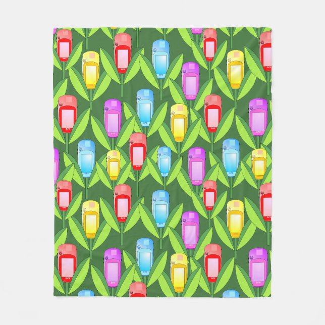 Cobertor De Velo Flores GPS (Frente)