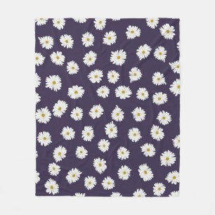 Cobertor De Velo Flores margaridas: um padrão pequeno e sem costura