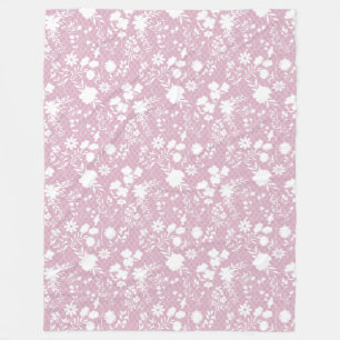 Cobertor De Velo Flores na rede 01.bx4 Lpink BG