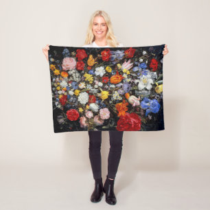 Cobertor De Velo Flores no Navio de Madeira, Jan Brueghel, o Velho