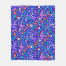 Flores selvagens vibrantes