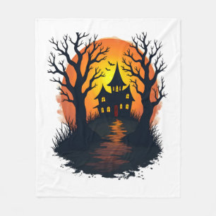 Cobertor De Velo Floresta Assombrada � Camiseta da Natureza de Hall