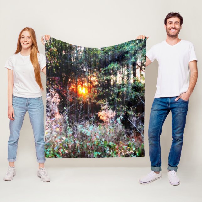 Cobertor De Velo Floresta Encantada (In Situ)