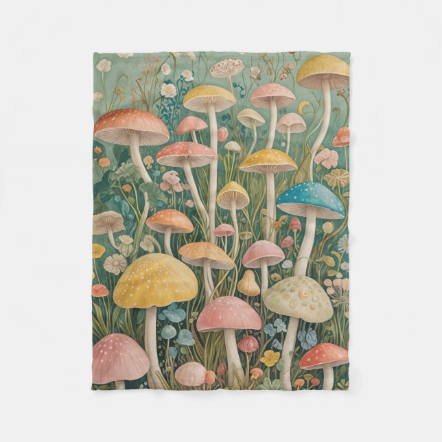 Cobertor De Velo Floresta Encantada (Frente)