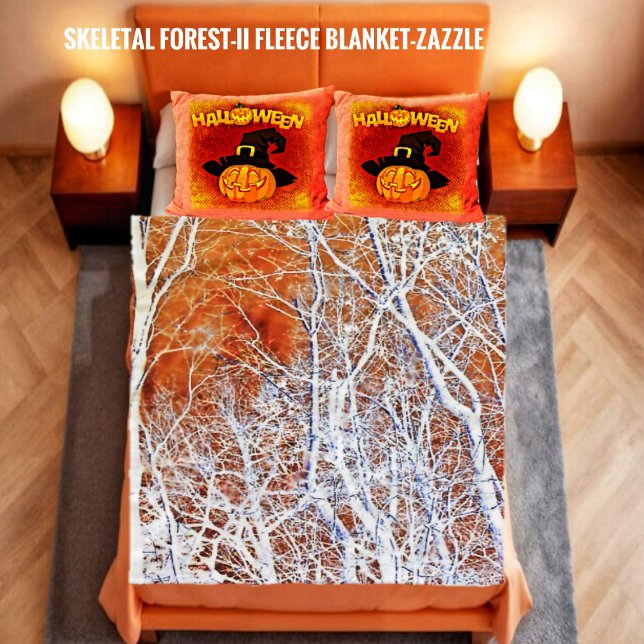 Cobertor De Velo Floresta Esqueletal II (Criador carregado)