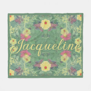 Cobertor De Velo Floresta Floral