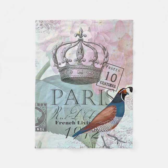 Cobertor De Velo Flórida de Paris (Frente)