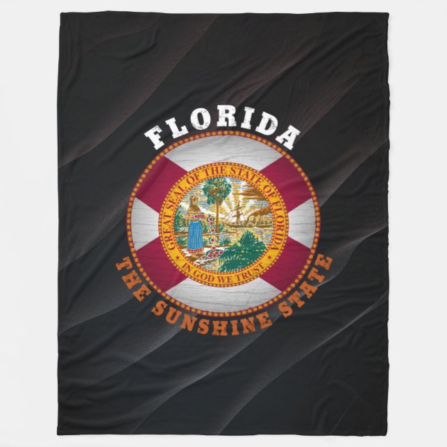 COBERTOR DE VELO FLORIDA STATE FLAG (Frente)