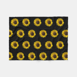 Cobertor De Velo Flórida Sunflower Blanket