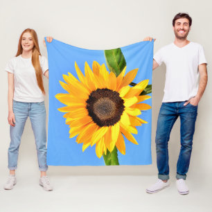 Cobertor De Velo Flórida Sunflower Blanket