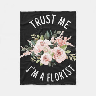 Cobertor De Velo Flower Lover Acredita Que Sou Florista