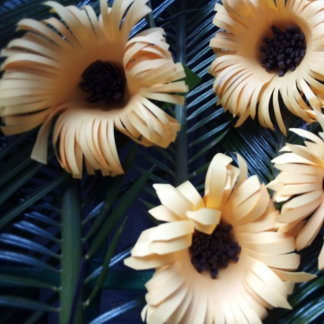 Cobertor De Velo flower paint blanket