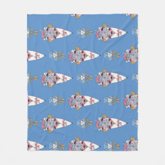 Cobertor De Velo Flower & Perfume Bouquet Bundle on blue