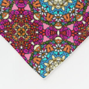 Cobertor De Velo Flower Power V Jardim Groovy