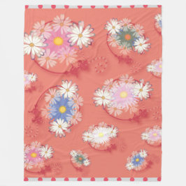 Cobertor De Velo Flowergirl fleece deken