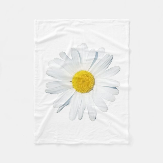 Cobertor De Velo Flowers | Single Daisy (Frente)