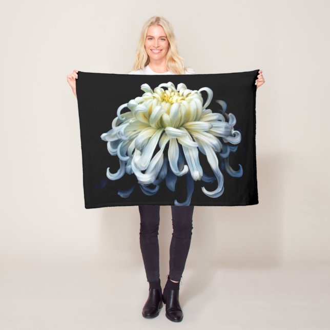 Cobertor De Velo Flowers | White Chrysanthemum (In Situ)