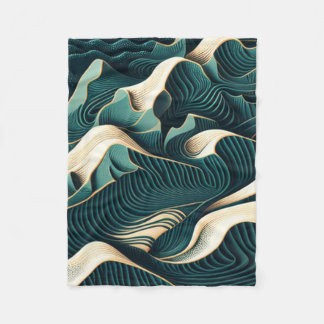 Cobertor De Velo Flowing Harmony