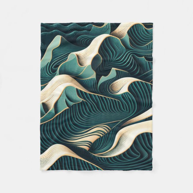 Cobertor De Velo Flowing Harmony (Frente)
