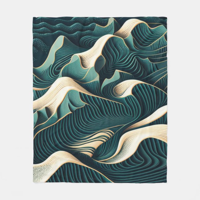 Cobertor De Velo Flowing Harmony (Frente)