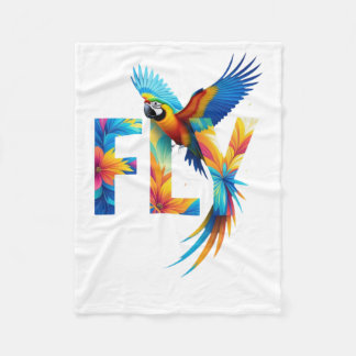 Cobertor De Velo Fly Parrot Bliss Blankets